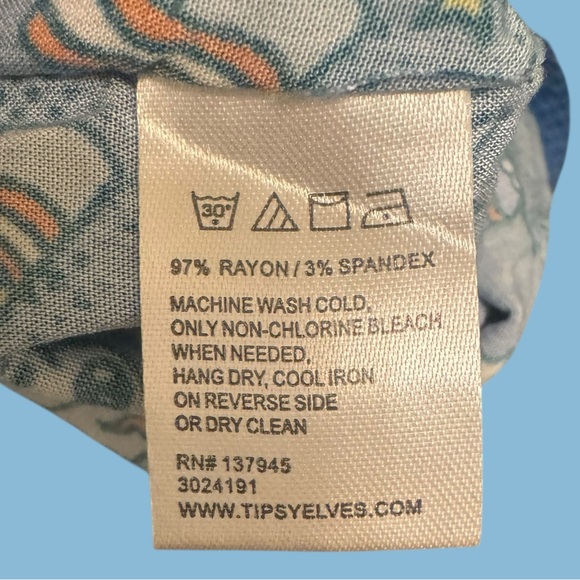 Tipsy Elves Fossilized Flag Print‎ Men's 2XL Shirt 4th of July Ltd Edition - Picture 10 of 11